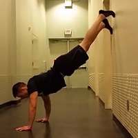 Bent Arm Handstand Press related exercise handstand walk