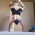 Handstandpushup.com Handstand Push-Up Shoulder exercise Tripod Headstand Handstand Push Up Movement 5